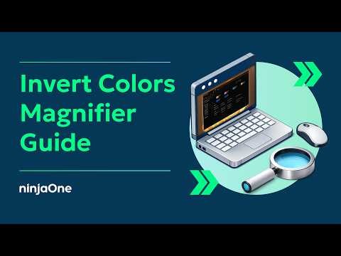 How to Turn On or Off Invert Colors while Magnifier is On in Windows 11 (w/ SCREEN RECORDING)