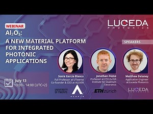 Luceda Webinar | Al2O3: A new material platform for integrated photonics applications