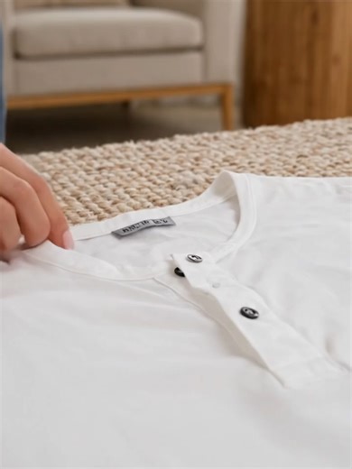 Stylish HFA Men's Henley Tee for Every Occasion