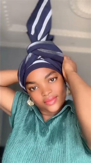 quick and simple gele head wrap tutorial