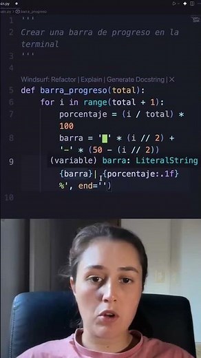 Barra de progreso en la terminal con python!