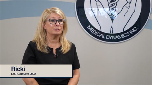 Meet Ricki, one of our Licensed Massage Therapy graduates from the Class of 2023! Hear more about her journey after finishing school and how she’s putting her skills to work. ✨ | Dayton School of Medical Massage