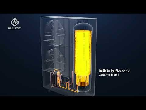 Polar X All-in-One R290 Heat Pump | Full Showcase: Heating+Cooling+DHW (Internal Parts & Scenarios)