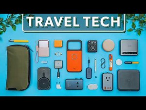 10 Travel Tech Essentials Worth the Space for One Bag Travel