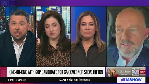 MS NOW Hosts Throw Down With Steve Hilton After He Refuses to Say Who Won 2020 Election: ‘Why Can’t You Answer the Question?’
