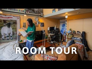 【ROOM TOUR】Create a secret base where you can live alone without spending money! | Musician | Japan