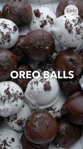18K views · 114 reactions | Our Oreo balls recipe creates a decadent no-bake treat! Full recipe here: bit.ly/3UsEwOs | Taste of Home | Facebook