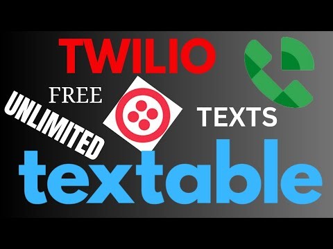 Voip Voice Calls and Unlimited Text Solutions Twilio With Textable Part 1