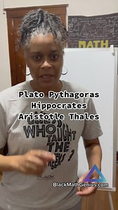 99 reactions · 61 shares | Where did Greek mathematicians learn math? Here’s @blackmathgenius with the answer! #BlackMathGenius #STEM #learnmath #MathFun #math #mathhistory #greekhistory #epmath #blackhistorymonth #blackhistory #mathematics | Ed Post | Facebook