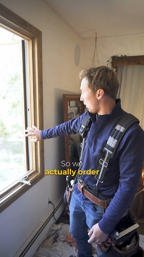 When replacing windows, most people think about style and energy efficiency. But did you know that certain windows must meet emergency escape requirements? That’s exactly what we made sure of for this homeowner. We ordered a casement window with a full 5.7 sq. ft. opening—the size required by building code for safe fire escape. This larger opening ensures that if an emergency ever happens, there’s a clear, accessible exit. Not all windows meet these safety standards, and not every contractor tak