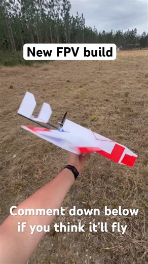 Micro FPV airplane testing ￼#rcairplane