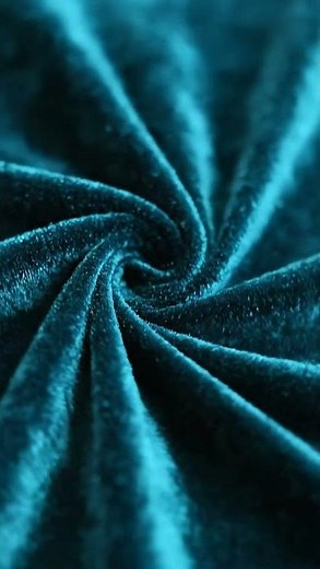 ASMR Loop: Velvety fabric unfolding with soothing rustling sounds and gentle whispering textures. #S
