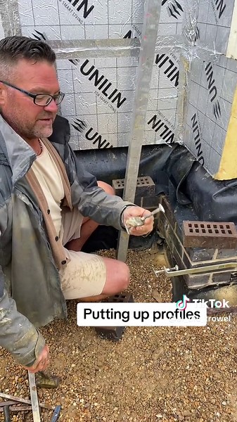 How to Set Up Bricklaying Profiles for Precise Construction