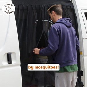 Who here always gets bitten by mosquitos? 🙋‍♂️ Let's change that! With Black Magnetic Flyscreens, you can be bug free in SECONDS. They're easy to install and lined with magnets so it closes by itself! Say goodbye to itchy bites with our flyscreens! Shop now | Living in a Bubble
