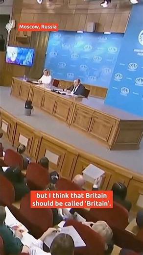 Russian foreign minister questions whether Britain is 'Great'