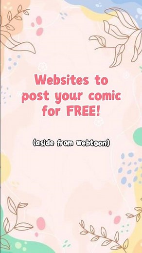 alternatives to webtoon for indie comic creators ‼️ #tipsandtricks #artists #comics