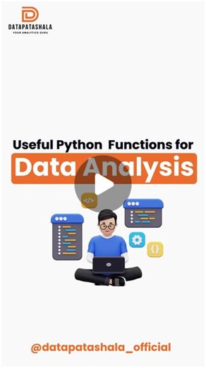 DataPatashala on Instagram: "Boost Your Data Analysis Skills! 📈🔍 Check out these incredibly useful Python functions that will take your data analysis skills to the next level! 💪💻 1️⃣ Pandas: `read_csv()` 📄 Import data from CSV files with ease! 📊📁 Pandas’ `read_csv()` function lets you effortlessly load data into a DataFrame, allowing you to manipulate and analyze it with just a few lines of code. 📝💡 2️⃣ NumPy: `mean()` and `std()` 📐 Need to calculate the mean or standard deviation of a