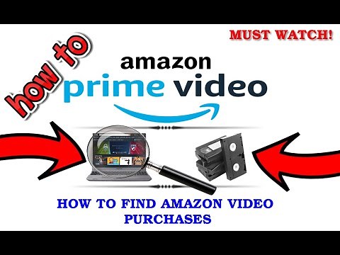 How To Find Amazon Video Purchases