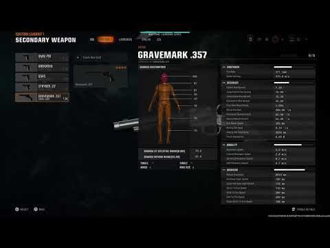Weapon Stats: Call of Duty Black Ops 6-Gravemark .357