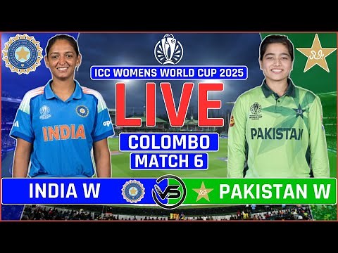 Womens World Cup Live: India Women vs Pakistan Women Live | IND W vs PAK W Live Scores & Commentary