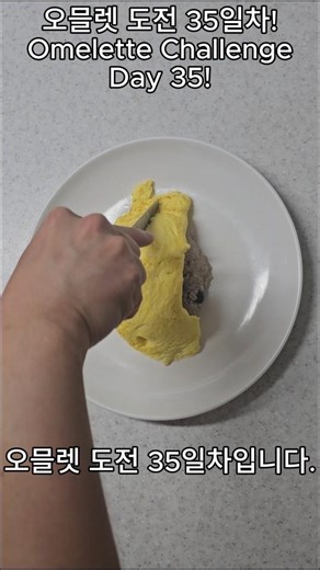 오믈렛 도전 35일차! Omelette Challenge Day 35!