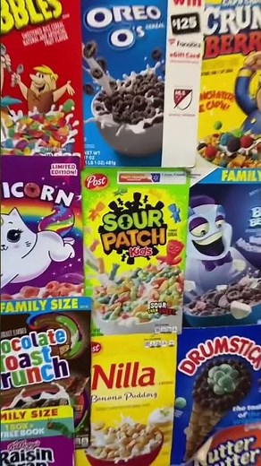 Top 5 worst cereals ever !!