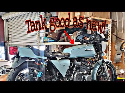 Z1R gas tank restore! | MIGHTYDQ