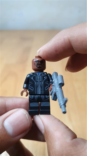 LEGO Nick Fury Is Ready for Action #lego #marvel #shorts