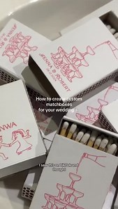 16 comments | How to create custom matchboxes for your wedding! Such a lovely and easy DIY idea for that small personal touch as shown by @jennanicholls ❤️ #CustomMatchbox #DIYWedding #WeddingInspo #WeddingDIY #CustomWedding #WeddingCrafts #WeddingFavours #WeddingTrends #WeddingGifts #PersonalisedWeddingIdeas #2025Bride #WeddingCanva | Rock My Wedding | Facebook
