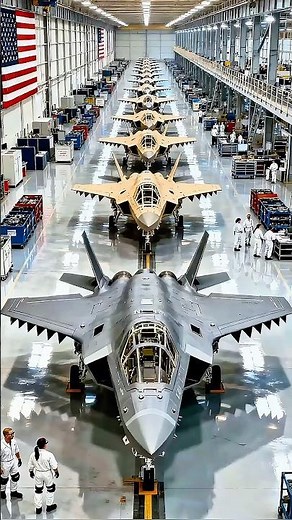 Massive F-35 Production Line 🇺🇸🔥