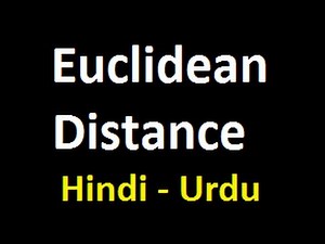 euclidean distance
