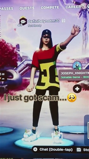 tysm for 260 subscribers empty lobby join up #fortnite