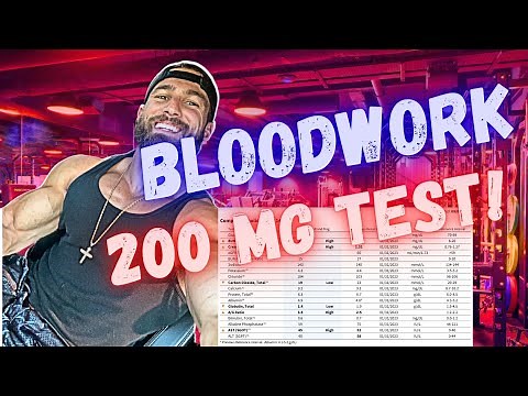 WHAT TO EXPECT ON 200 mg TESTOSTERONE per week || Bloodwork and How I feel after 4 months on 200mg