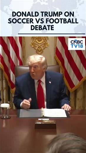 VIRAL MOMENT: Trump Explains Why He Says “Soccer” Instead Of Football | FIFA World Cup | N18G