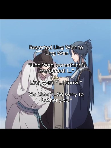 That was so funny #tgcf #anime #donghua #xielian