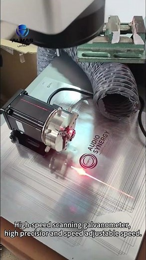 Laser engraving machine - Practical video