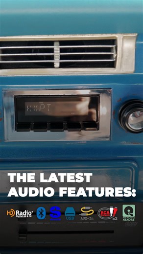 Update your classic car audio with an authentic-looking stereo that blends seamlessly with your vintage interior. RetroSound® radios offer the most up-to-date audio technologies crafted into timeless designs to update your classic vehicle's audio system without compromising the look of your restoration. With 17 unique Radio Faces designed for classic vehicles from Chevy, Ford, GM, Mopar, and more, RetroSound offers an authentic-looking solution for thousands of makes and models. Hundreds of repl