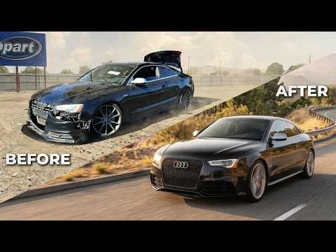 From Copart to Factory Fresh - Restoring my Cheap Audi S5