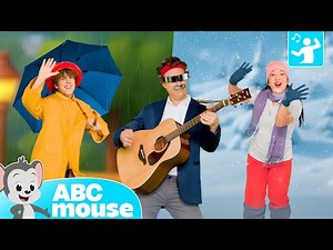 Weather Song! 🌬️❄️ | Move with Jason | Movement & Brain Break for Kids | ABCmouse 🎵