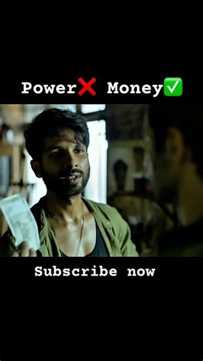 Powe ❌ Money ✅ Farzi edits | #shahidkapoor #farzi