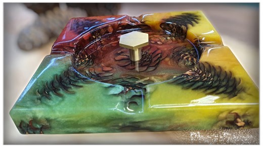 Turn Pinecones Into a Stylish Resin Ashtray – DIY Epoxy Craft