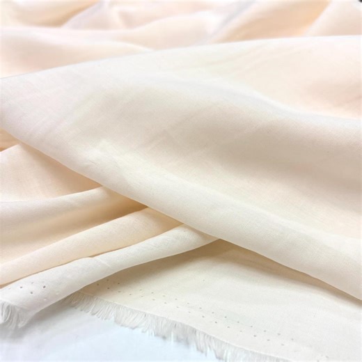 Ivory (vanilla Tone) 100% Cotton Voile Fabric for Dress-shirt-lining,home Textiles(150 Cm/59") - Etsy
