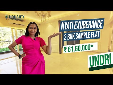 Nyati Exuberance Undri | 2 BHK Sample Flat Tour | Nyati Undri Project