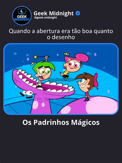 Dia 5 | A abertura de Os Padrinhos Mágicos é uma das mais icônicas dos anos 2000, marcada por humor acelerado, cores vibrantes e situações completamente caóticas. Criado por Butch Hartman e lançado oficialmente em 2001 na Nickelodeon, o desenho acompanha a vida de Timmy Turner, um garoto comum que ganha dois padrinhos mágicos, Cosmo e Wanda, capazes de realizar praticamente qualquer desejo — quase sempre com consequências inesperadas. A opening resume perfeitamente o tom da série, apresentando o