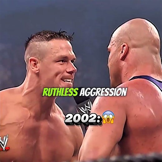 John Cena Then vs Now 😱 2002 Debut → 2025 Retirement 💔 #WWE