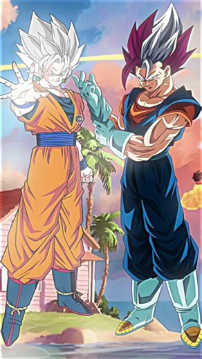 Gokhan vs Vegito🔥Fan Fusion vs Potara God | WHO WINS? 👀⚡ #shorts#gokhan#vegito#dragonball#animeedit🚀