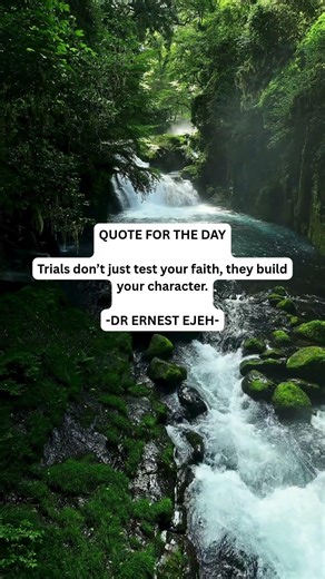 Trials don't just test your faith, they build your character #jesus #quotes #shorts #trending