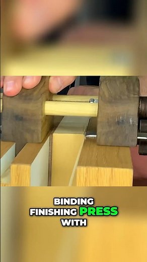 See how we make a bookbinding finishing press