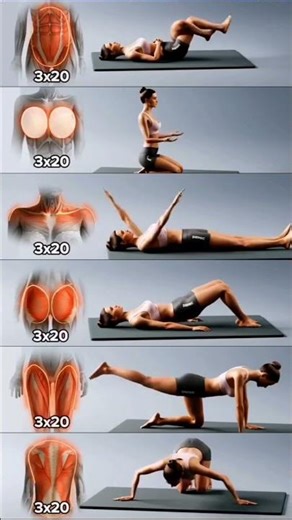 Full Body Home Workout: No Equipment! 🔥 #VibeFitUSA