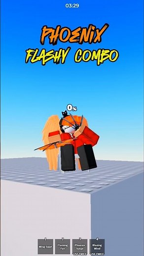 FLASHY Phoenix combo (Roblox project smash)